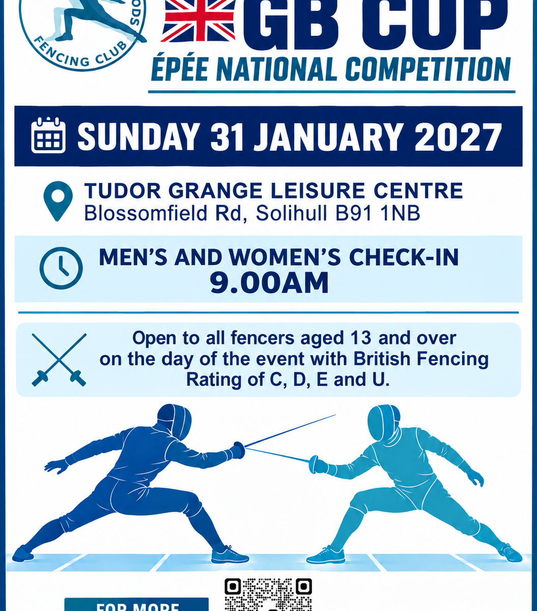 Cocks Moors Woods GB Cup Épée National Competition